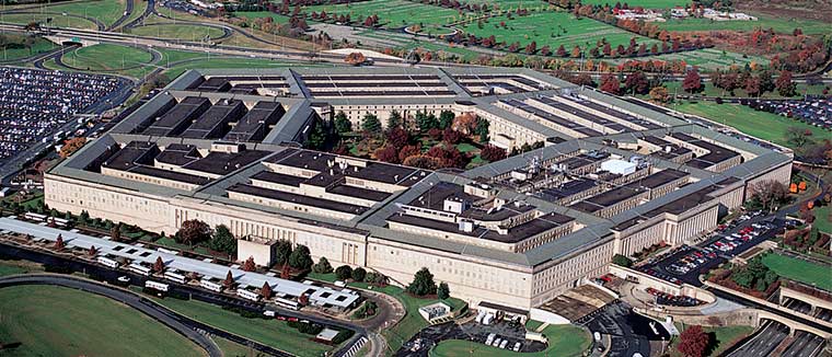 Aerial View of the Pentagon